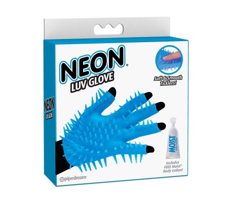 Neon Guantes Estimualadores Azul