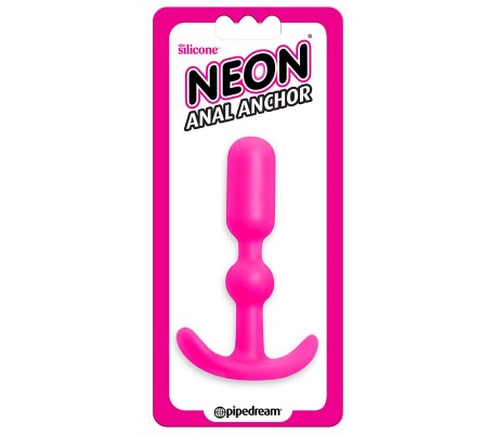 Neon Plug Anal Ancho Rosa