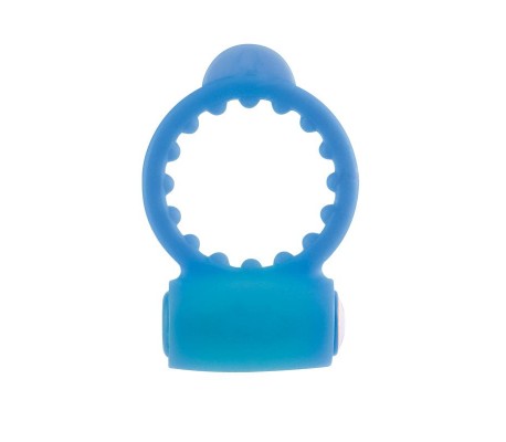 Neon Anillo Vibrador Azul