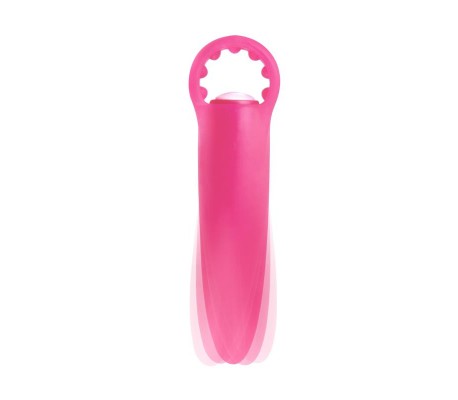 Neon Mini Vibrador Lil Finger Rosa
