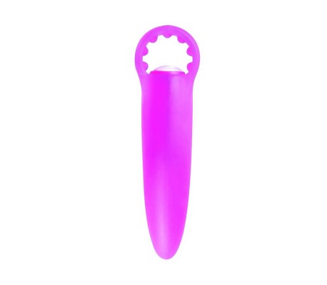 Neon Mini Vibrador Lil Finger Púrpura