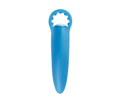 Neon Mini Vibrador Lil Finger Azul