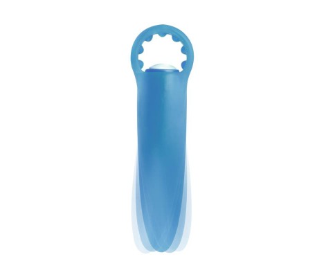 Neon Mini Vibrador Lil Finger Azul