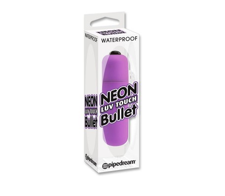 Neon Bala Vibradora Luv Touch Púrpura