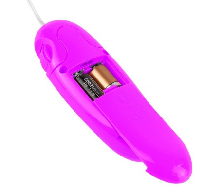 Neon Bala Vibradora a Control Remoto Luv Touch Púrpura