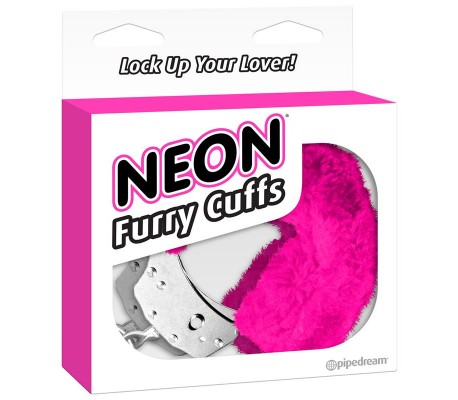 Neon Esposas Forradas Color Rosa