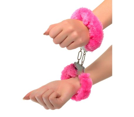 Neon Esposas Forradas Color Rosa