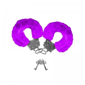 Neon Esposas Forradas Color Púrpura