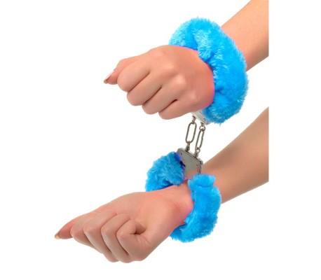 Neon Esposas Forradas Color Azul