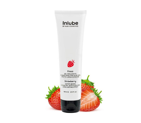 Nuei Lubricante a Base de Agua Inlube Fresa 100 ml