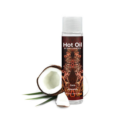 Nuei Aceite Hot Oil Efecto Calor Coco 100 ml