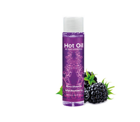 Nuei Aceite Hot Oil Efecto Calor Mora 100 ml