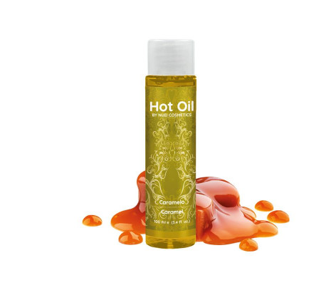 Nuei Aceite Hot Oil Efecto Calor Caramelo 100 ml