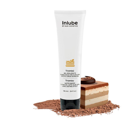 Inlube Lubricante Base Agua Tiramisù 100ml
