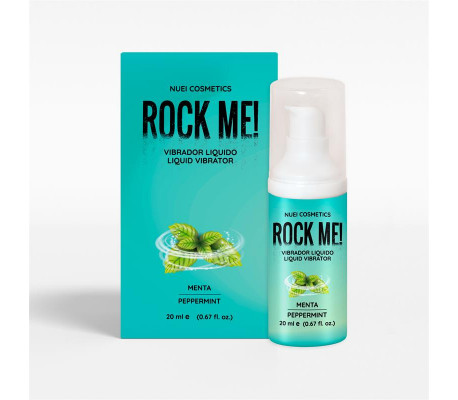 Rock Me! Vibrador Liquido Menta 20 ml