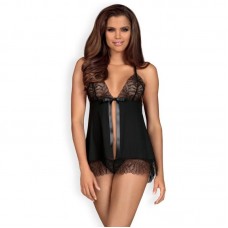 Chiccanta Babydoll y Tanga Negro