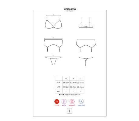 Set 3 Piezas Chiccanta