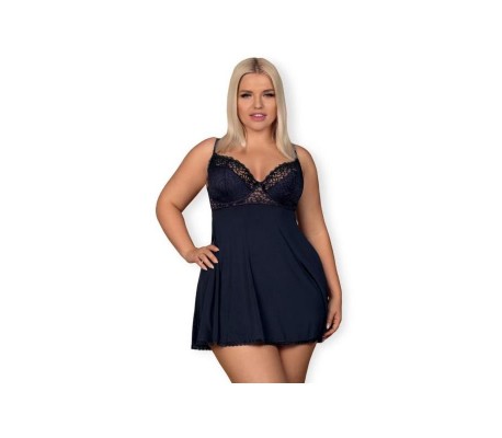 Drimera Babydoll y Tanga Azul