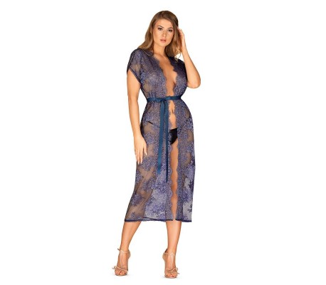 Flowlace Kimono Azul Turquesa