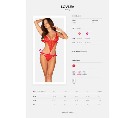 Lovlea Body de Encaje