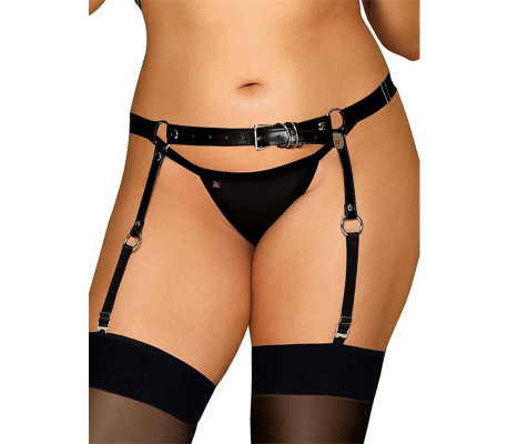 Liguero Imitación Cuero Ajustable Curvy XL/XXL