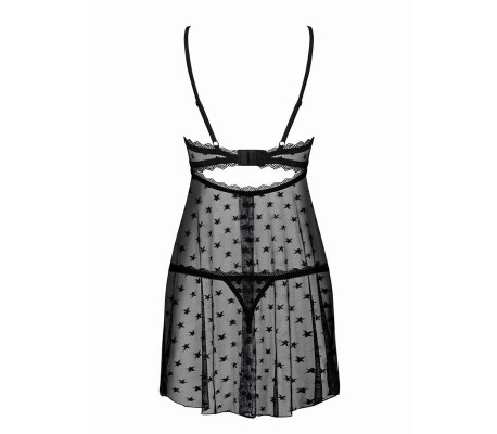Astralya Babydoll Semi Transparente