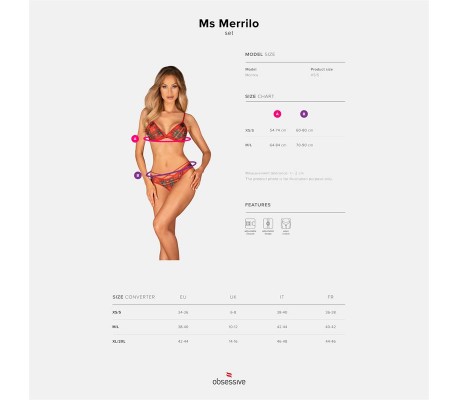 Set de 2 Piezas Ms Merrilo