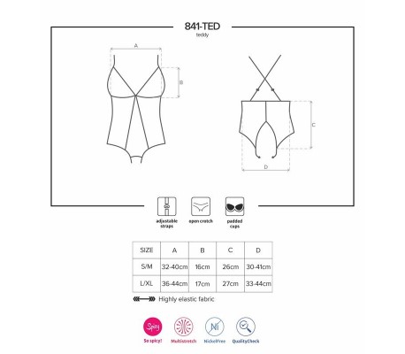 841-TED-1 Body Color Negro