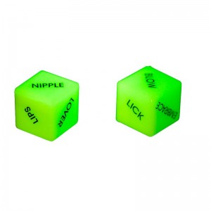 Dado Fosforescente Versión Inglés