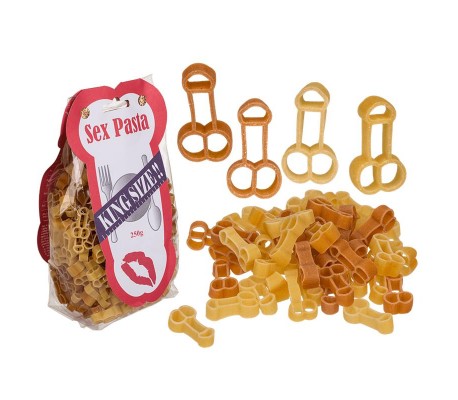 Pasta de Pene Bi Color Trugo Duro y Pimiento