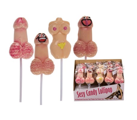 Piruletas Sexy 30 Unidades Surtido