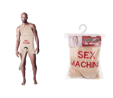 Delantal con Pene Sex Machine