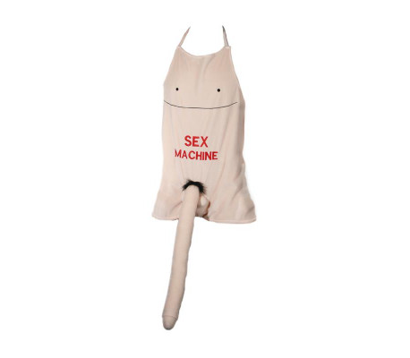 Delantal con Pene Sex Machine
