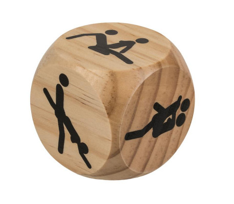 Dado Madera Kamasutra 6x6 cm