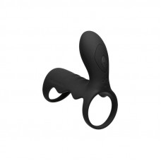 Jaula para el Pene con Vibración y Control Remoto Negro