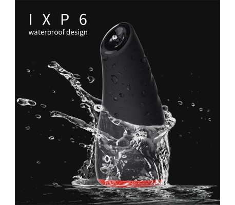 Chiven 3 Masturbador Masculino Efecto Calor Silicona Líquida Negro