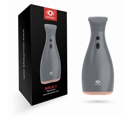 Ninja 2 Masturbador Automático Sistema Manual de Bombeo