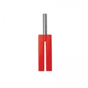Shots Ouch! Whips and Paddles Leather Pala Abierta Rojo