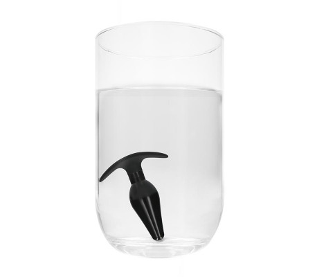 Set Plug Anal y Ventosa Putiaguda Grande Negro
