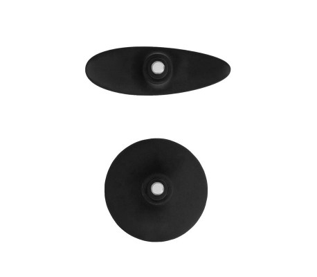 Set Plug Anal y Ventosa Putiaguda Grande Negro