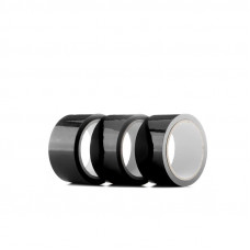 Shots Ouch! Pack de 3 de Cinta de Bondage Color Negro