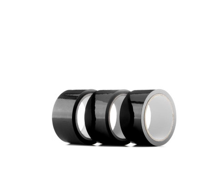 Shots Ouch! Pack de 3 de Cinta de Bondage Color Negro
