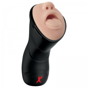 PDX Elite Masturbador Vibrador Deep Throat