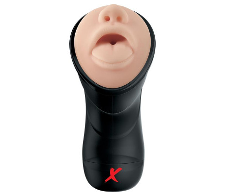 PDX Elite Masturbador Vibrador Deep Throat