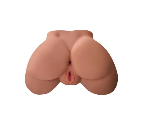 Masturbador Perfect Ass Doble Orificio Caramel Skin