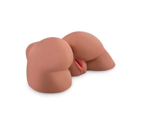 Masturbador Perfect Ass Doble Orificio Caramel Skin