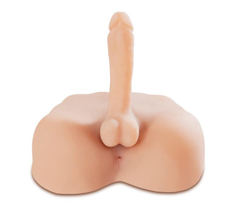 Masturbador Realístico Pene con Testículos