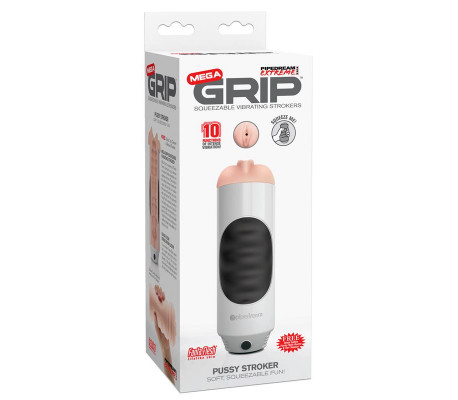 Masturbador Vibrador Mega Grip
