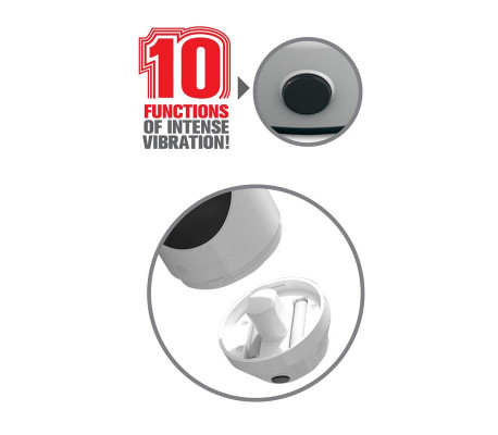 Masturbador Vibrador Mega Grip