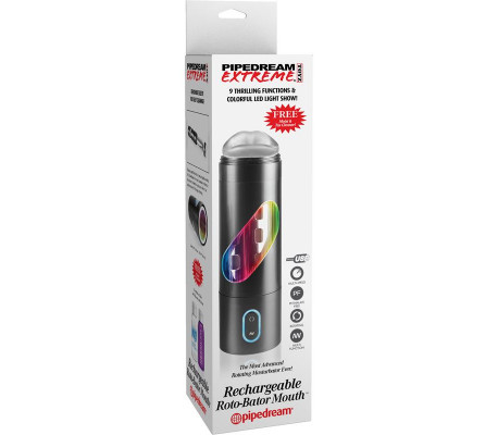 Pipedream Extreme Toyz Masturbador Recargable Roto-Bator